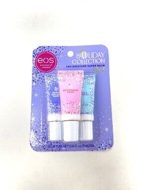 EOS Holiday Collection 3 Mini Super Balms - 0.72 fl oz/3 Pack Super Balm